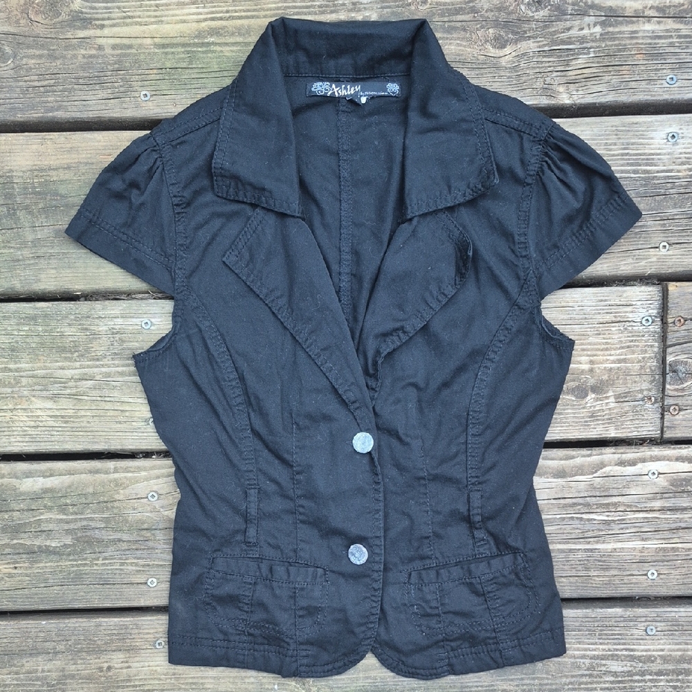 Ashley By 26 International Black Blazer